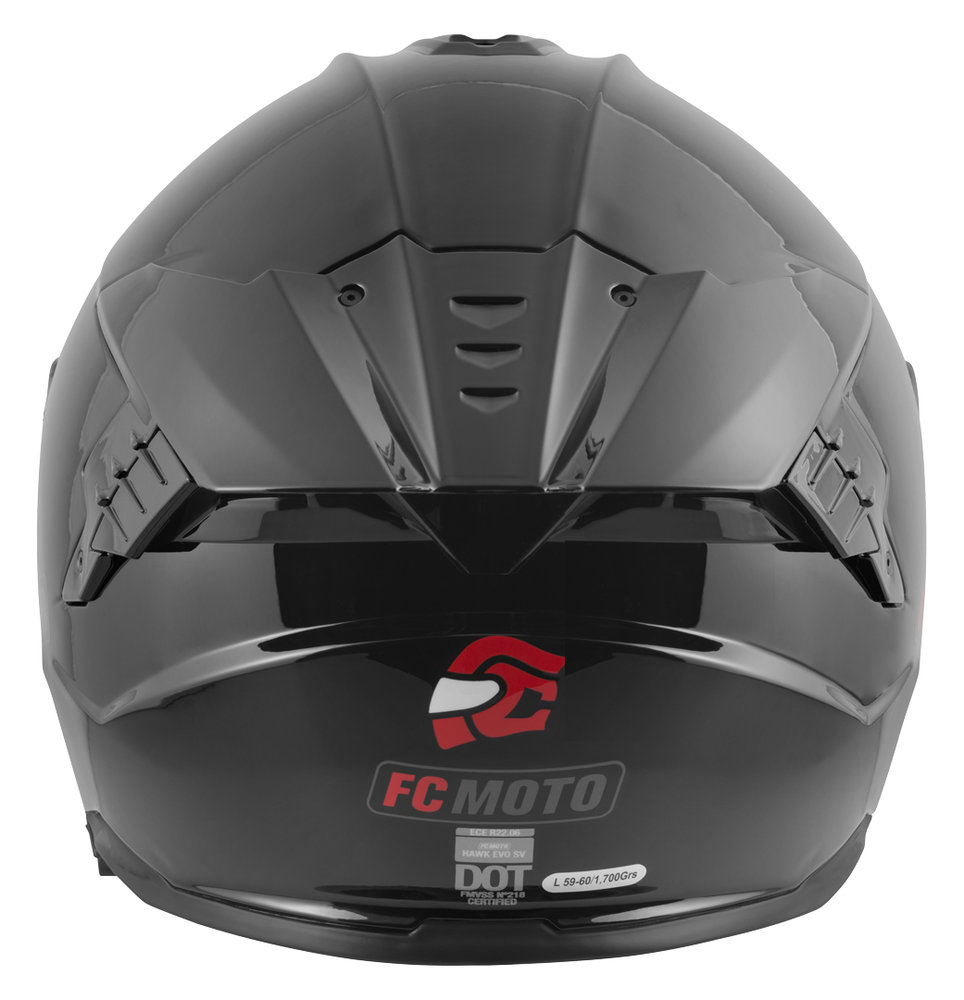 FC-Moto Hawk EVO Solid Helmet