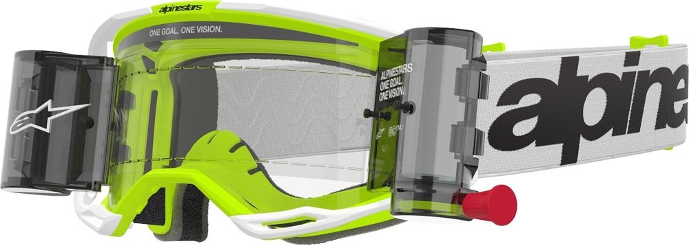 Alpinestars Vision 8 Wordmark Roll-Off Motocross Goggles