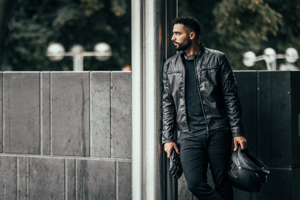 Black-Cafe London Ahvaz Textile Jacket