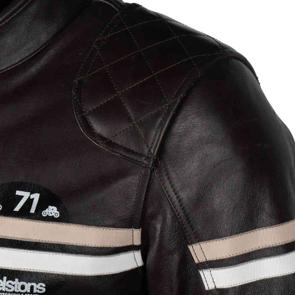 Helstons Chevy Buffalo Motorcycle Leather Jacket