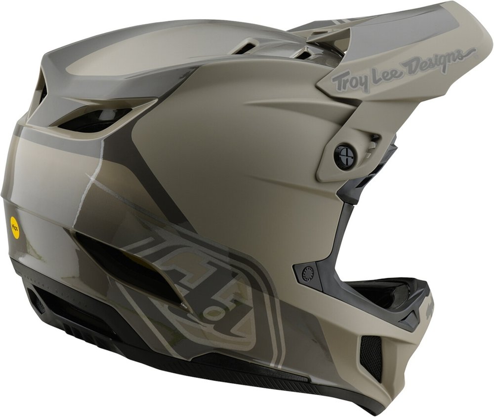 Troy Lee Designs D4 Mips Shadow Polyacrylite Downhill Helm