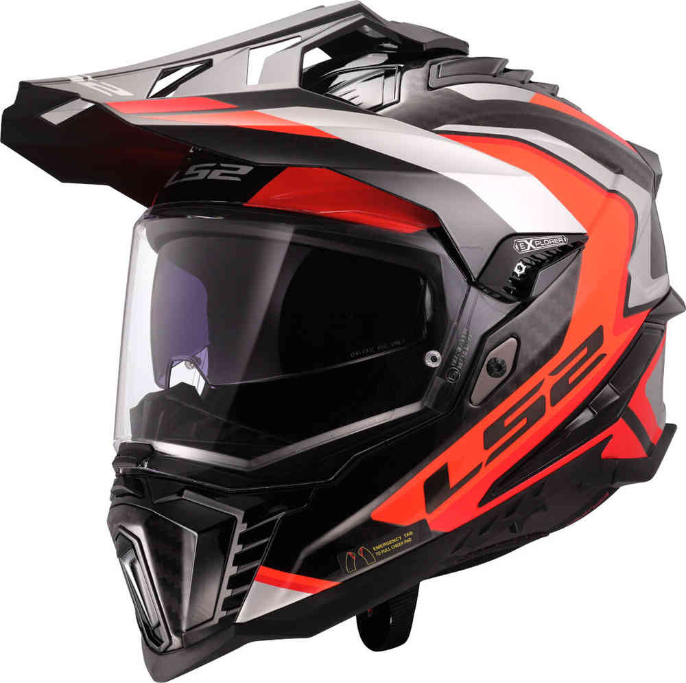 LS2 MX701 Explorer Carbon Frontier II Motocross Helmet