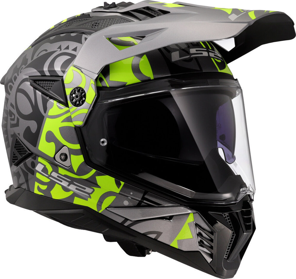 LS2 MX702 Pioneer II Rangi Motocross Helmet