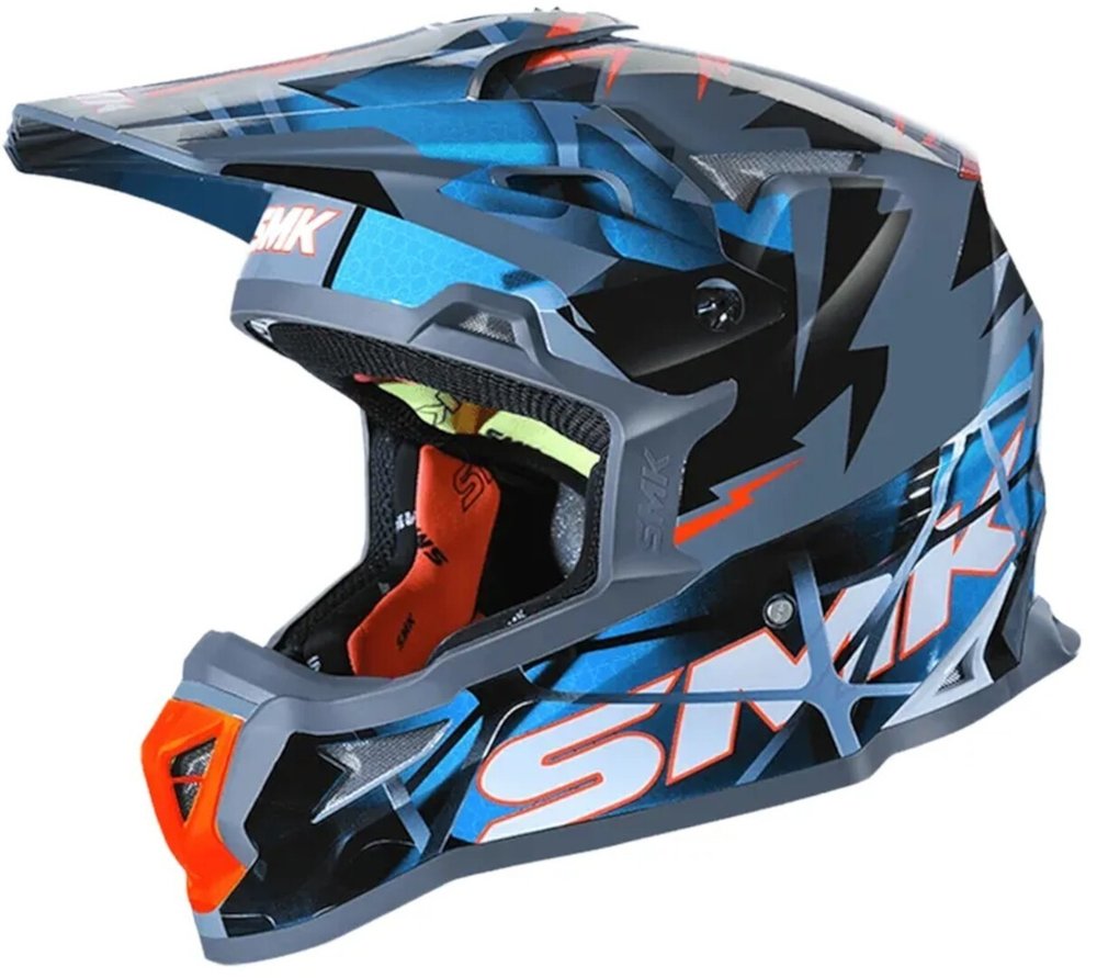 SMK Allterra Fulmine N Motocross Helmet