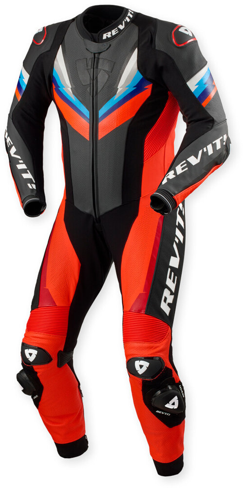 Revit Quantum 3 perforated One Piece Motorcycle Leather Suit