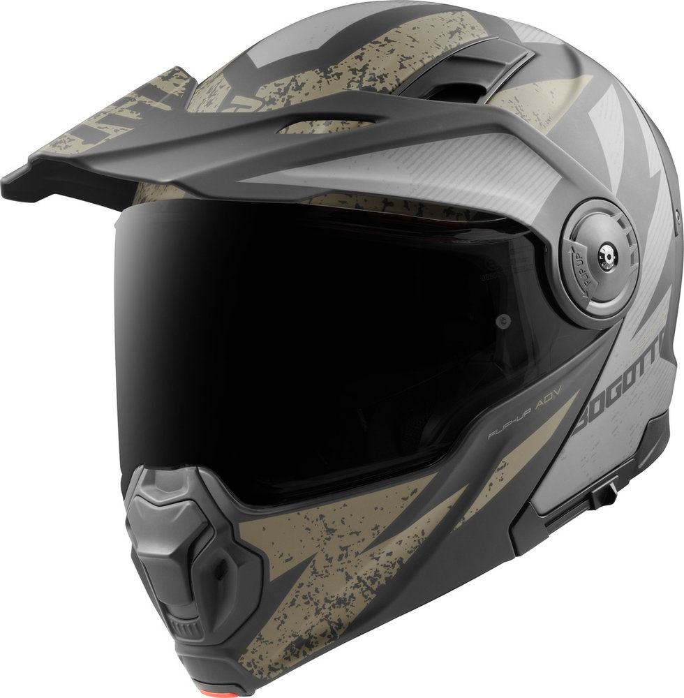 Bogotto FG-102 Safari Fiberglass Enduro Helmet
