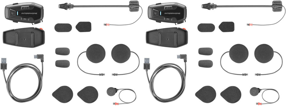 Interphone U-COM 7R Communication System Double Set