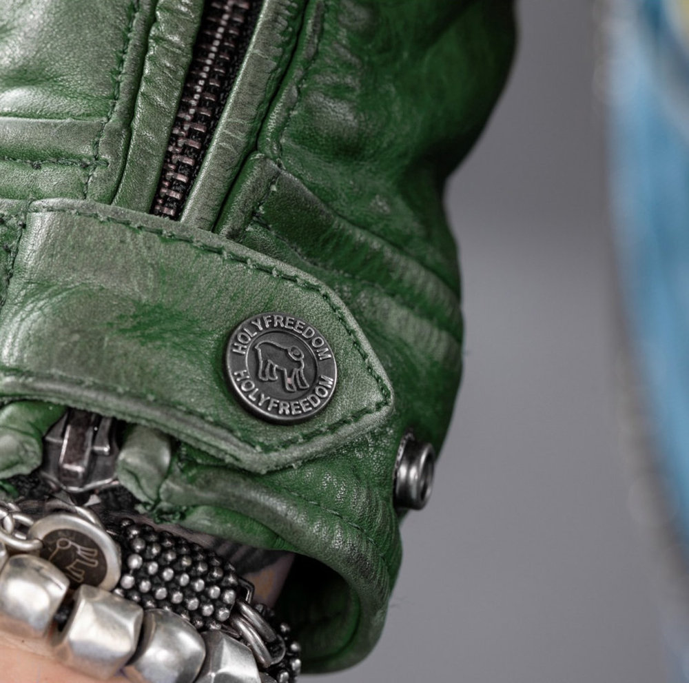 HolyFreedom Zero Evolution Motorcycle Leather Jacket