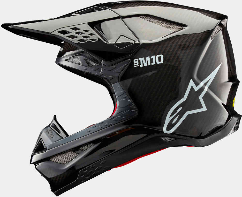 Alpinestars Supertech S-M10 Solid 2024 Motocross Helmet