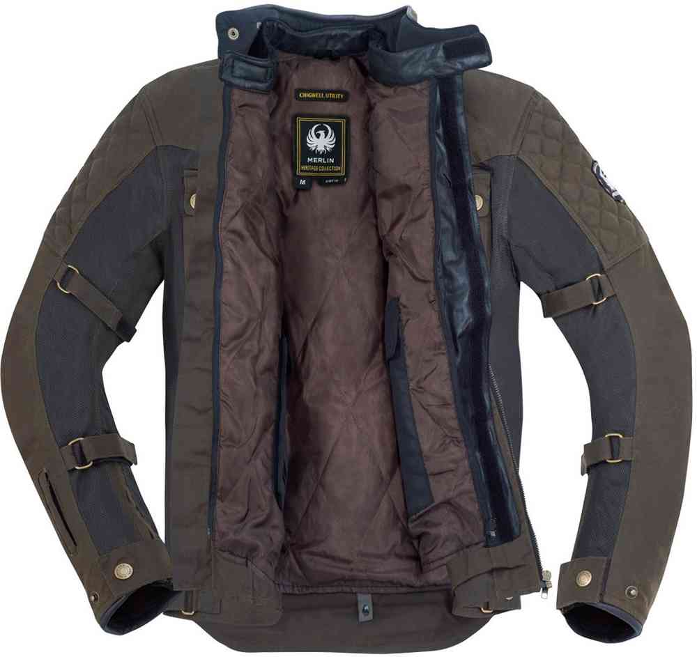 Merlin Chigwell Utility Motorcycle Waxed Jacket