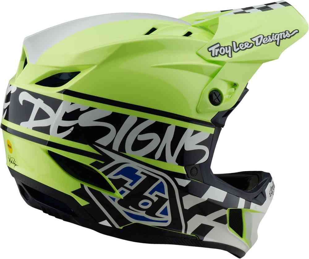 Troy Lee Designs D4 Mips Fifty-50 Polyacrylite Downhill Helm