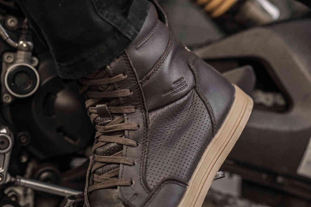 SHIMA Blake perforated Motorcycle Shoes