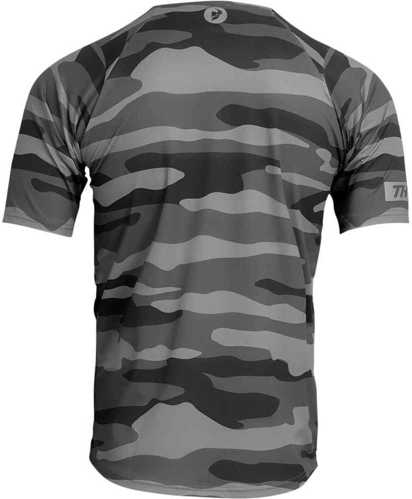 Thor Assist Camo Shortsleeve Bicycle Jersey