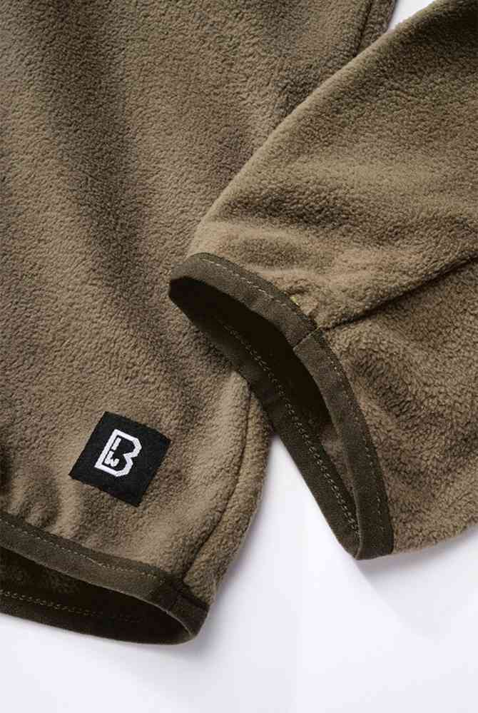 Brandit Fleece Ripstop Half Zip Sweater