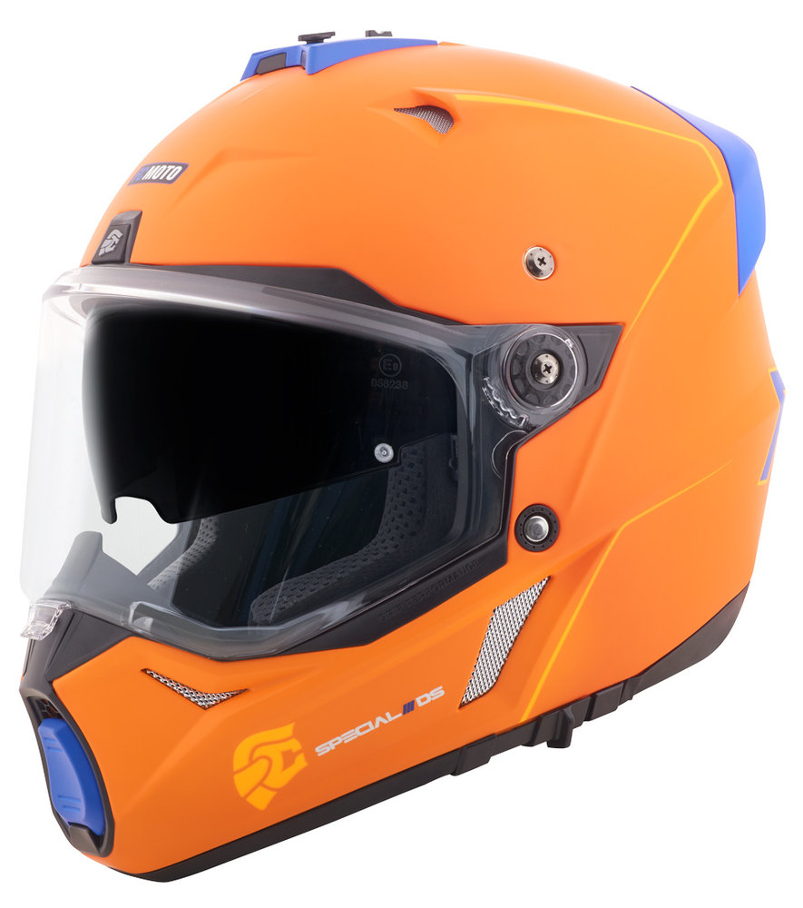 FC-Moto Merkur Pro Straight Enduro Helmet