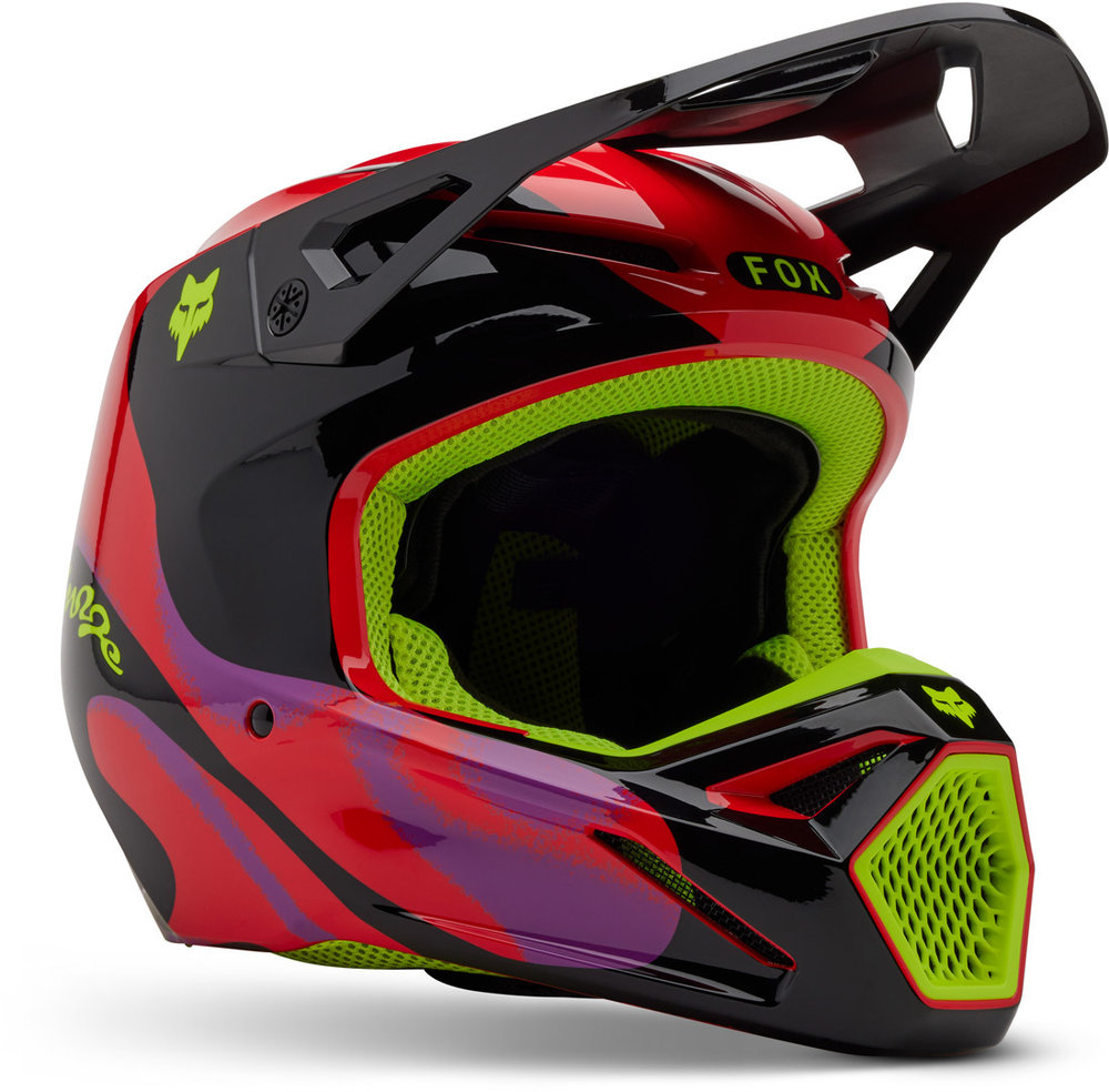FOX V1 Emotion Motocross Helmet