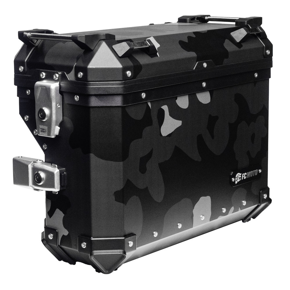 FC-Moto Terreno EVO Camo 36 L Alu Side Case right with cutout