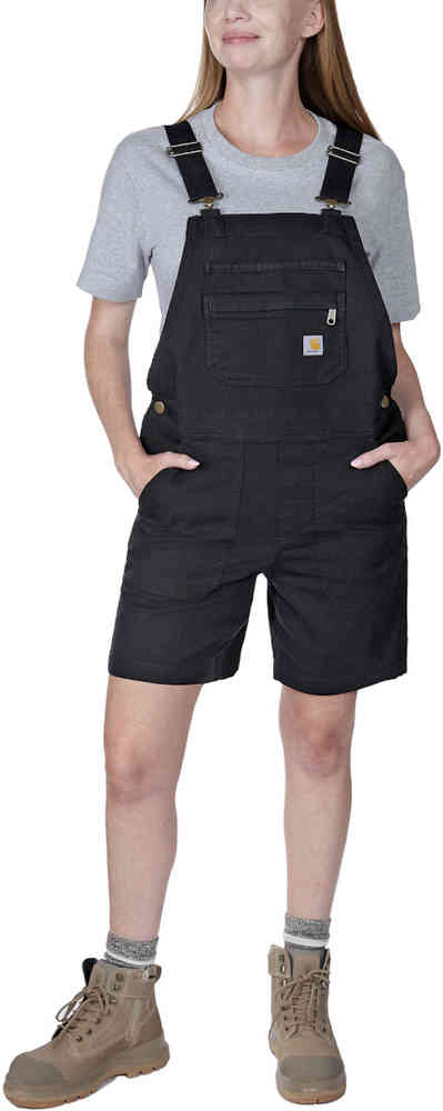 Carhartt Rugged Flex Relaxed Fit Canvas Ladies short Dungarees