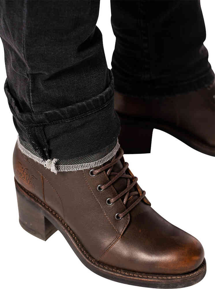 Rokker The Donna Black Ladies Motorcycle Jeans