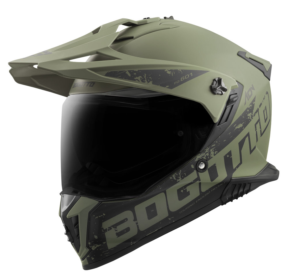 Bogotto FG-601 Duo Fiberglass Enduro Helmet