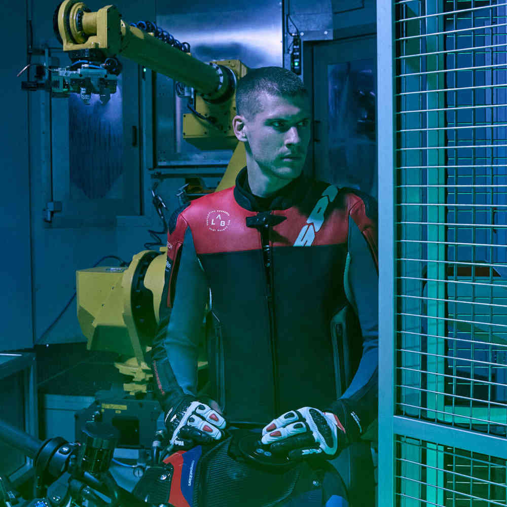 Spidi DP Progressive Motorcycle Leather Jacket