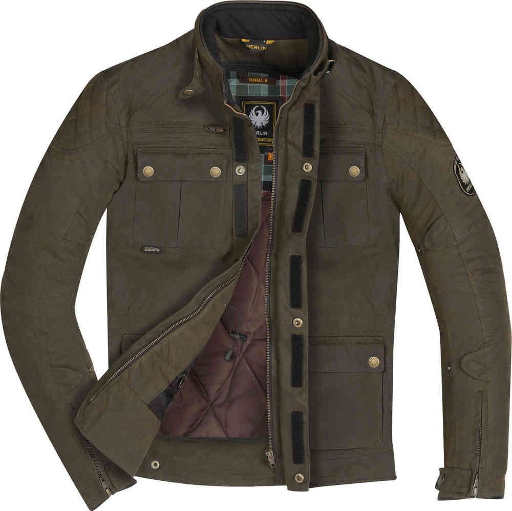Merlin Yoxall II Motorcycle Waxed Jacket
