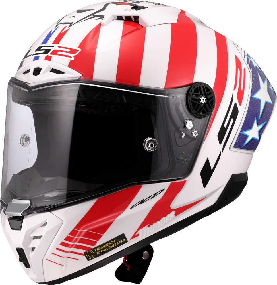 LS2 FF805 Thunder GP Baz Replica Carbon Helmet