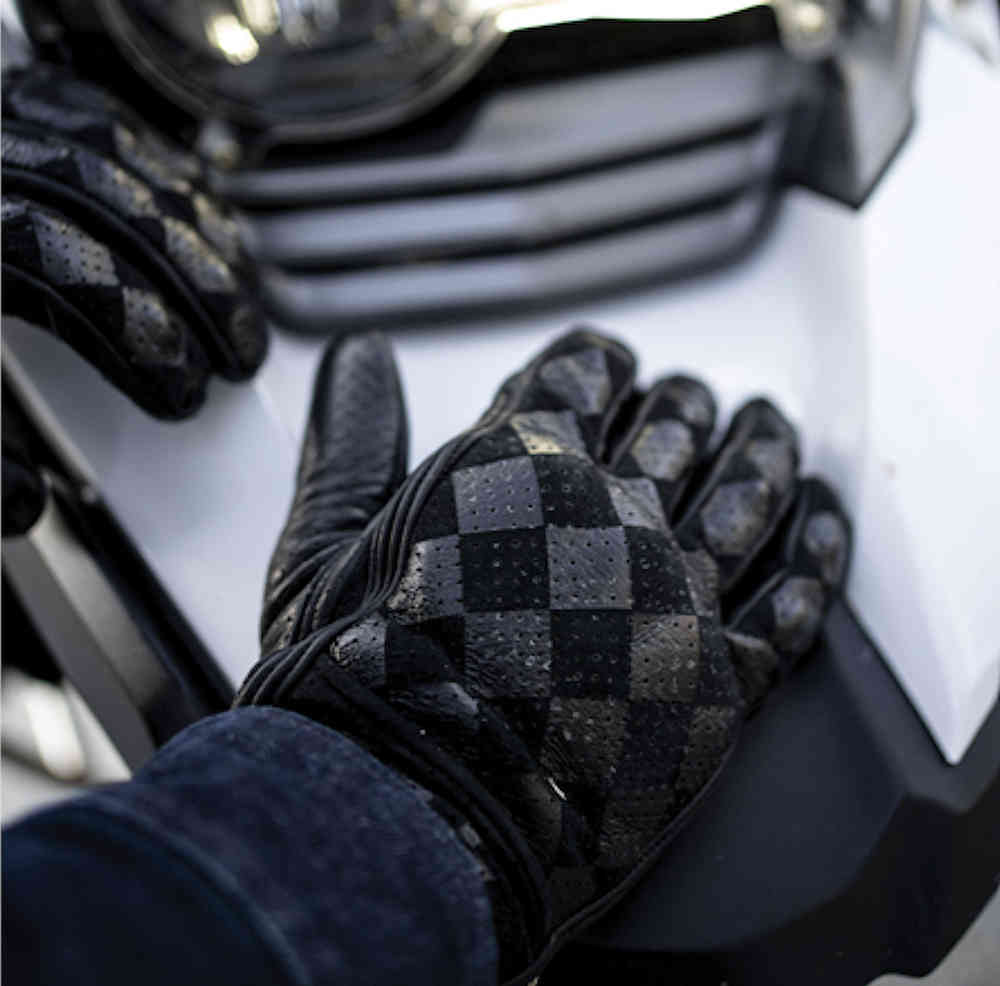 HolyFreedom Bullit Nubuk Perforated Motorcycle Gloves