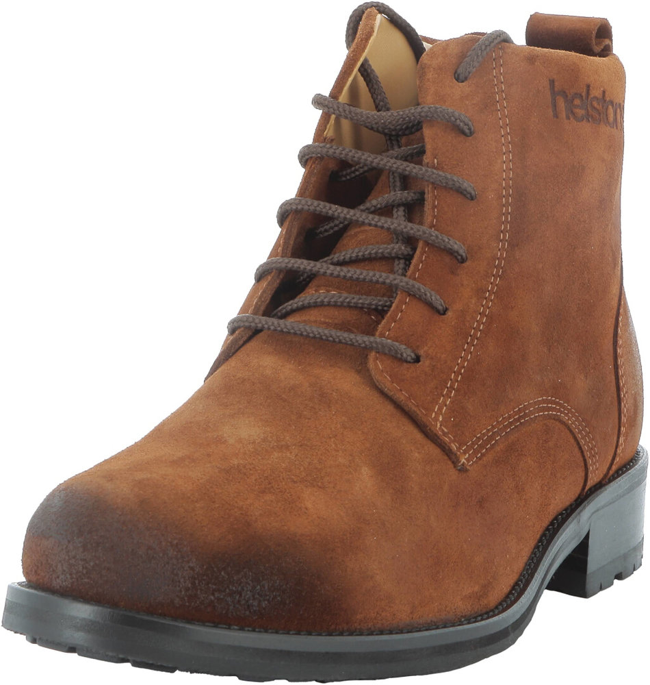 Helstons Deville Suede Motorcycle Boots