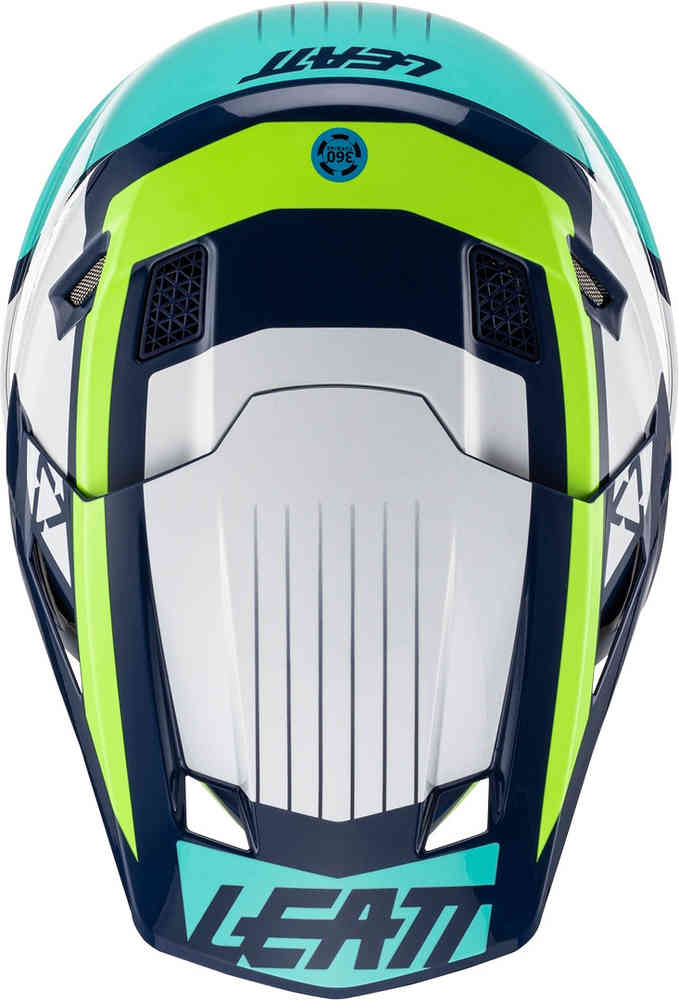 Leatt 7.5 Citrus Motocross Helmet with Goggles