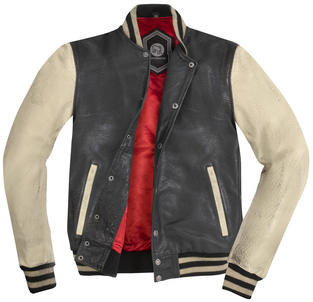HolyFreedom Varsity College Leather Jacket