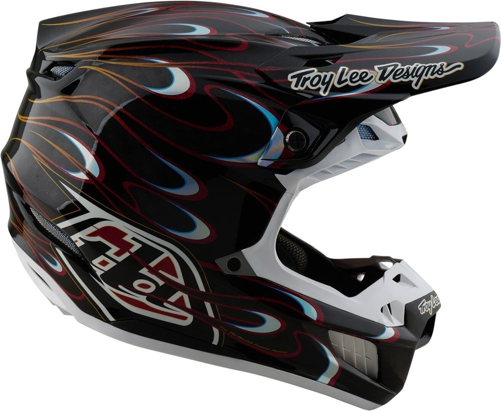 Troy Lee Designs SE5 Carbon MIPS Torched Motocross Helmet