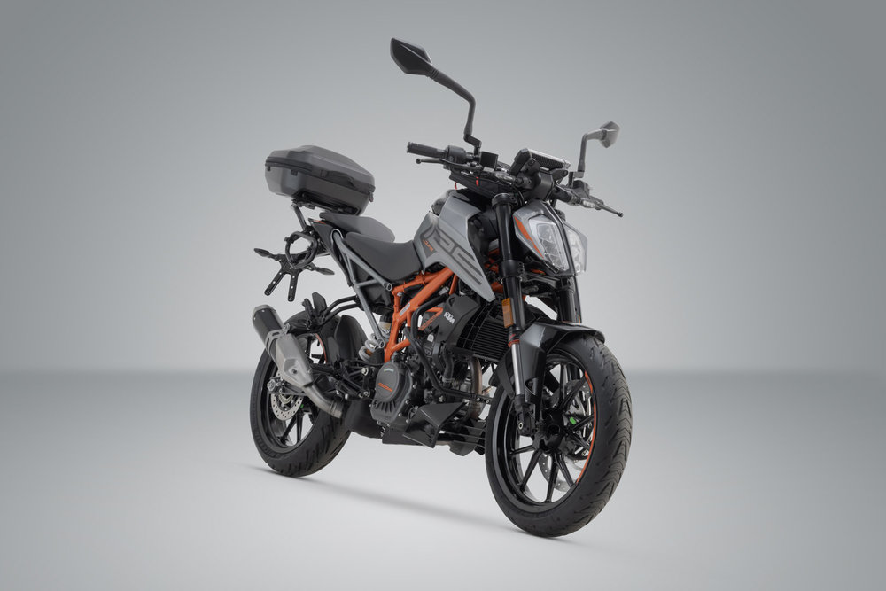 SW-Motech URBAN ABS topcase system - Black. KTM 125/390 Duke (17-23).