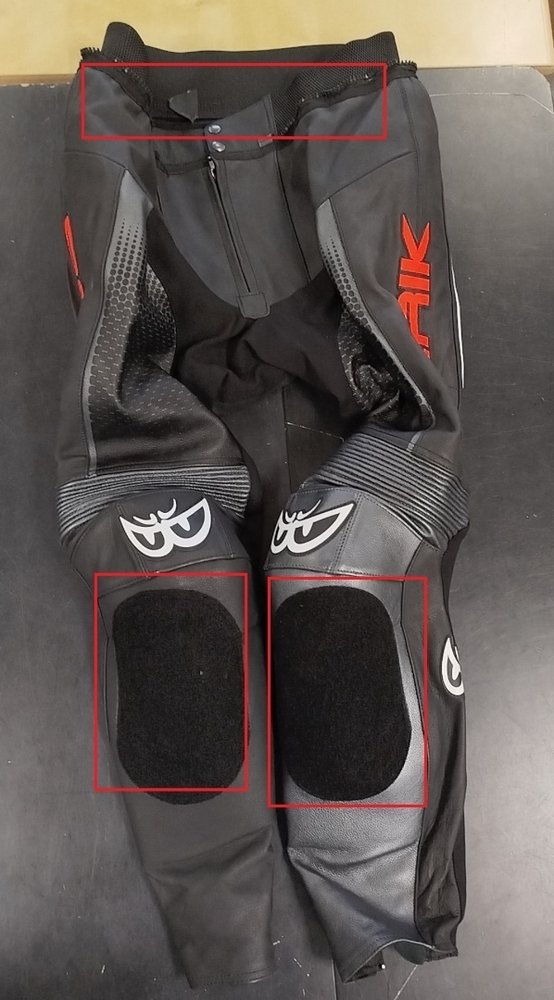 Berik XR-Ace Evo perforated motorcycle leather suit pants only 2nd choice item