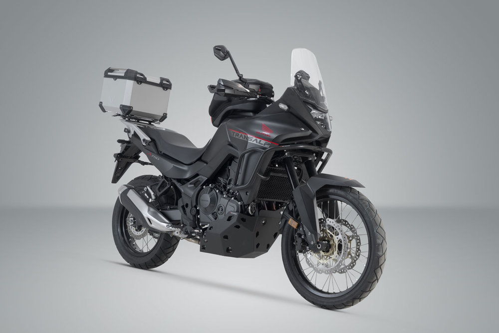 SW-Motech TRAX ADV top case system - Silver. Suzuki V-Strom 800 / 800DE (22-).