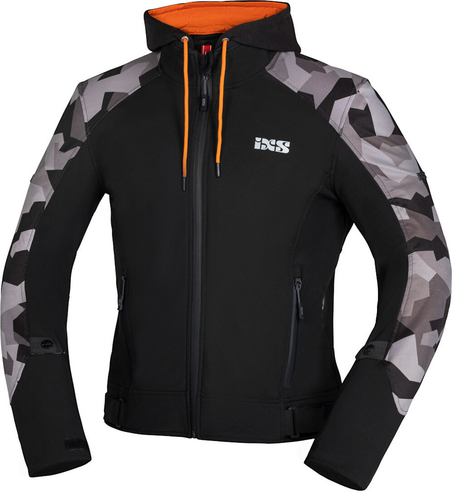 IXS Moto Camo Motorcycle Zip Hoodie