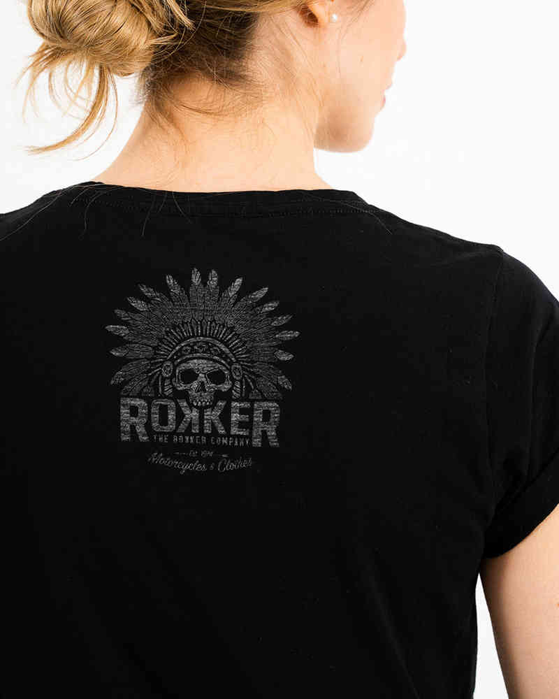 Rokker Indian Bonnet Ladies T-Shirt