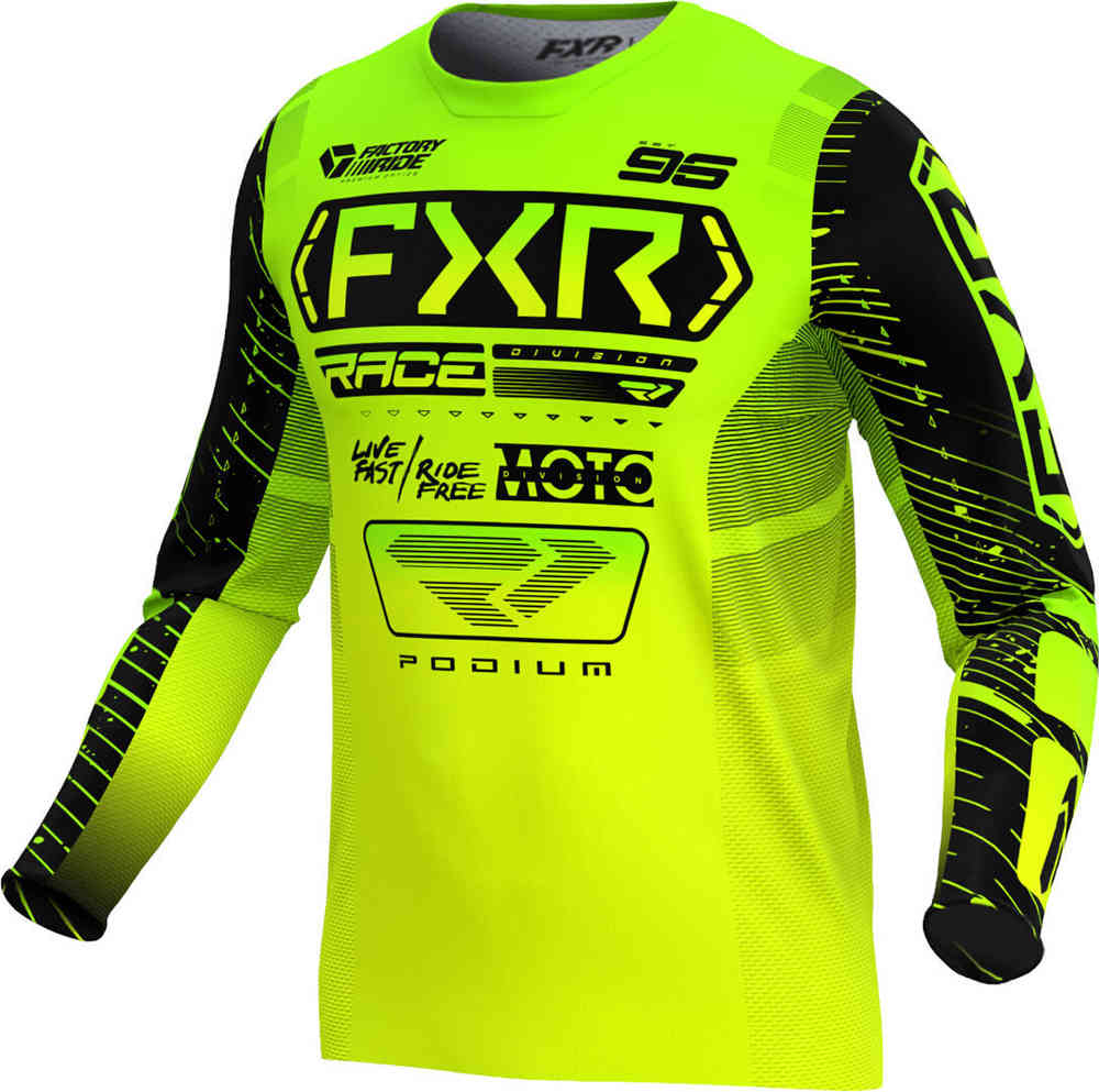 FXR Podium 2025 Youth Motocross Jersey