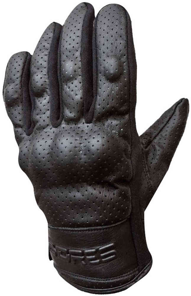 Bores Black Love Motorcycle Gloves