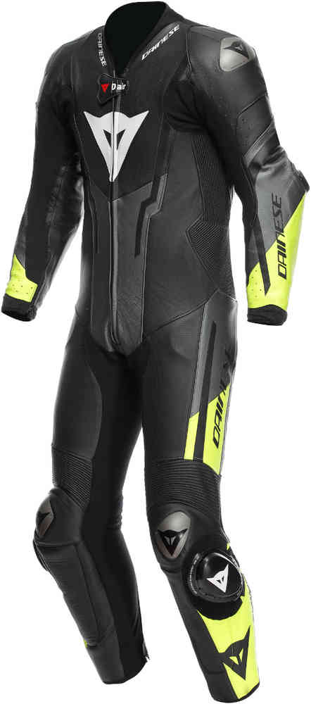 Dainese Misano 3 D-Air Airbag perforated 1-Piece Motorcycle Leather Suit