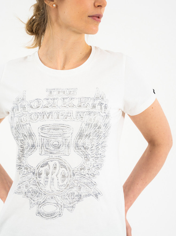 Rokker Wings Classic Ladies T-Shirt