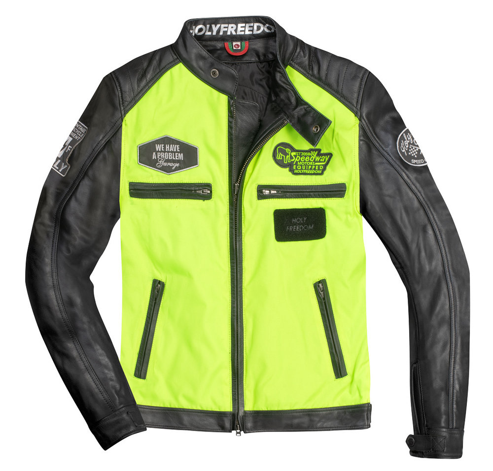 HolyFreedom Zero Vision Motorcycle Leather Jacket