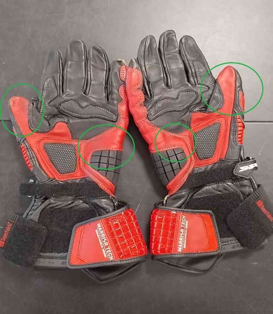Spidi Carbo Track Evo Motorcycle gloves 2nd choice item