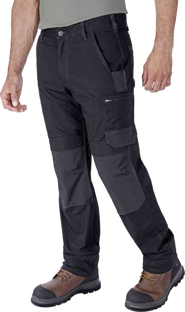 Carhartt Steel Rugged Flex Relaxed Fit Ripstop Double Front Utility Multi Pocket Work Pants