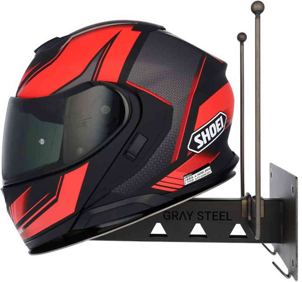 Gray Steel X7 Motorcycle Wardrobe