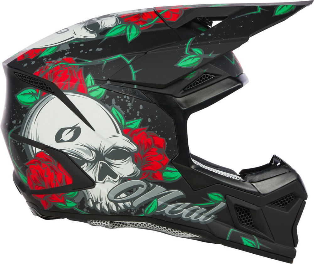 Oneal 3SRS Melancia multicoloured Motocross Helmet