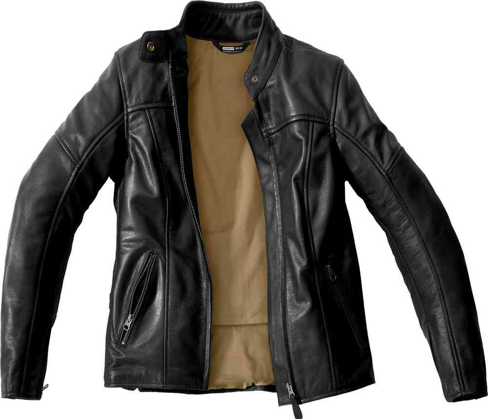 Spidi Mack Ladies Motorcycle Leather Jacket