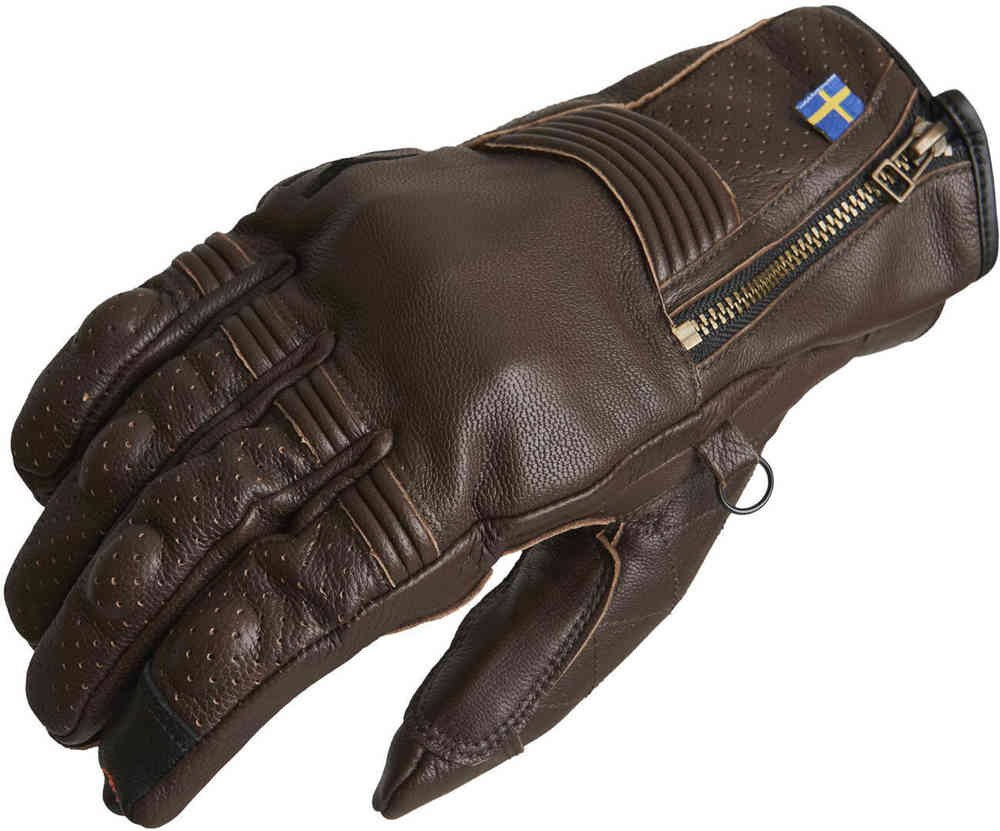 Halvarssons Hofors perforated Motorcycle Gloves