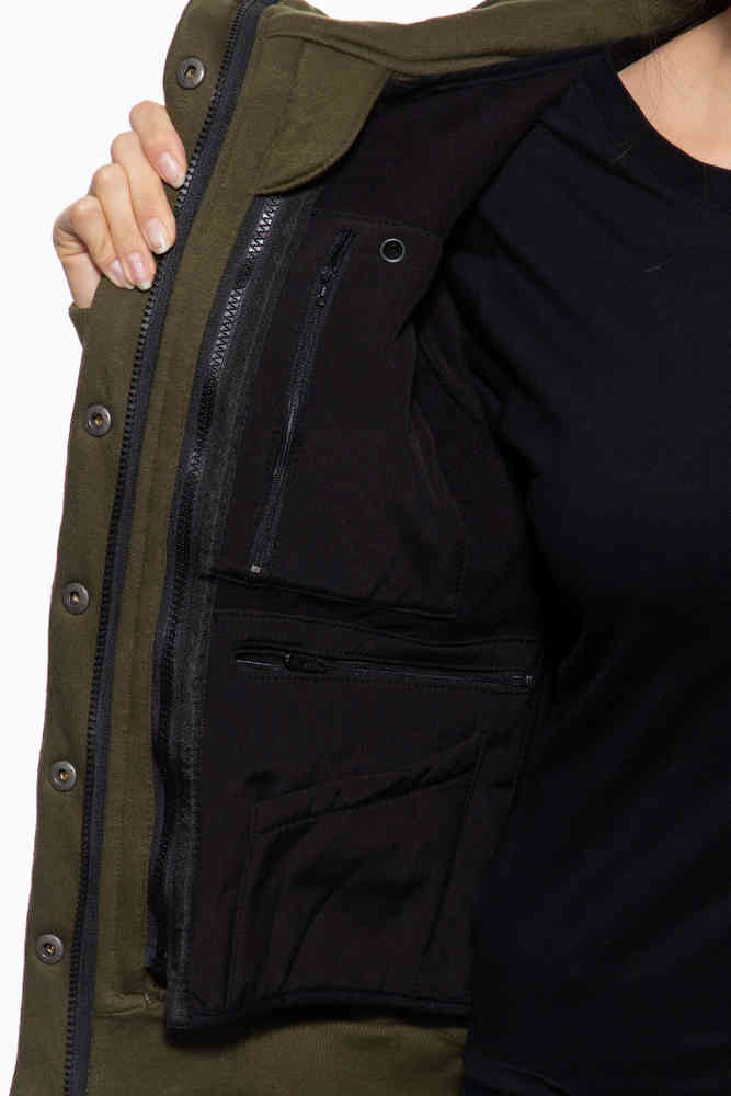 Queen Kerosin No Gas No Glory Adventure Ladies Jacket