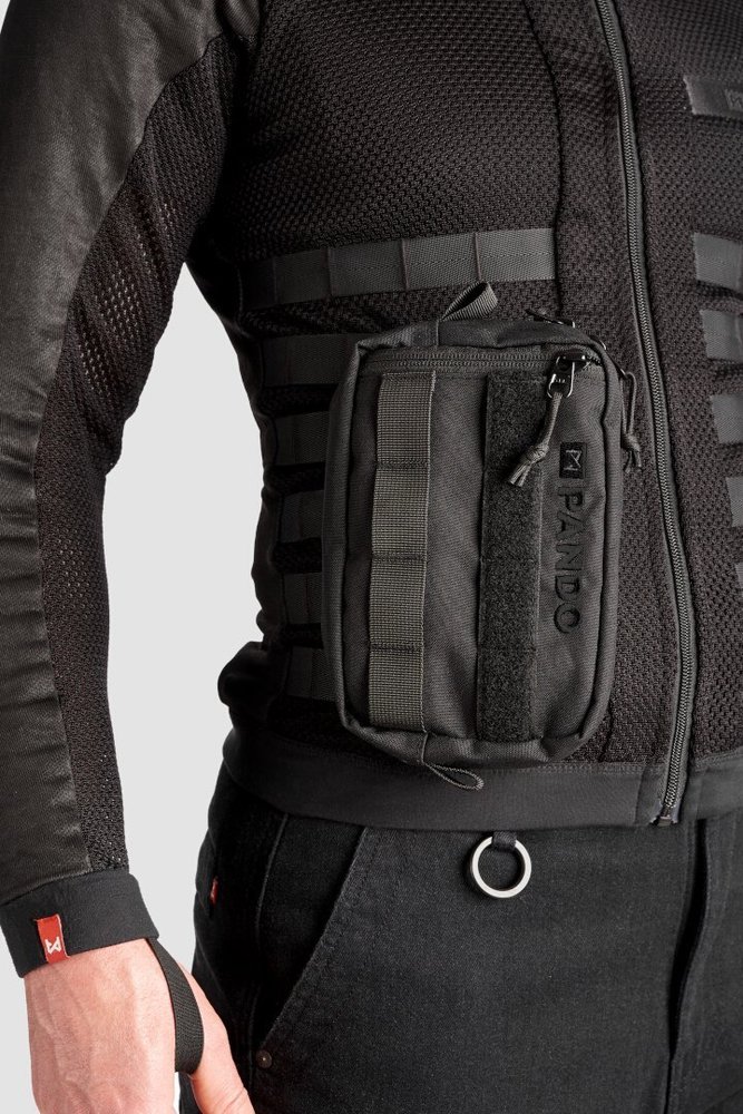 Pando Moto Pouch Black Accessory Bag